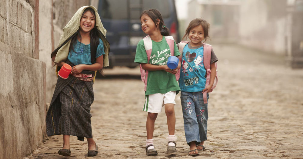 With ATGCF funding, a new elementary school was built in Boca Costa, Guatemala